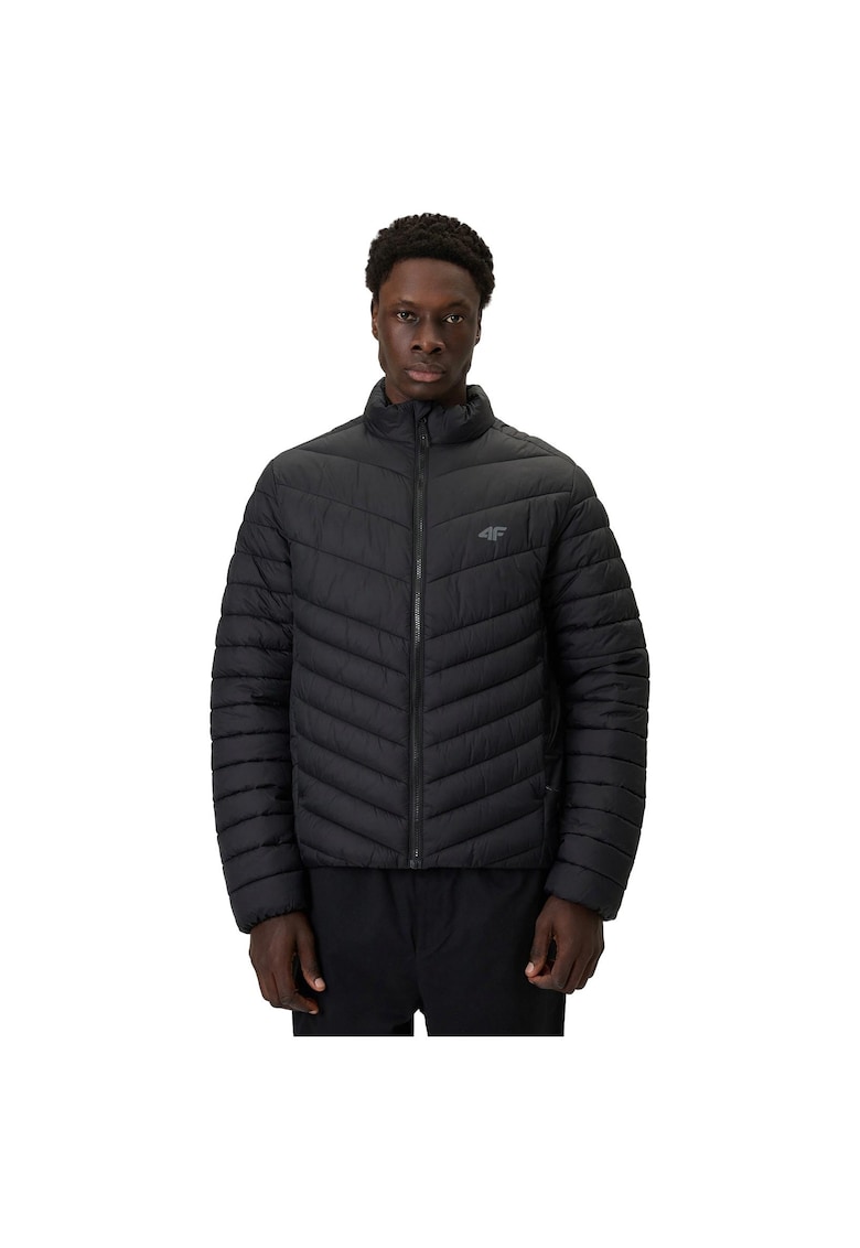 Jacheta sport barbati neagra - izolata - usoara - hidrofoba