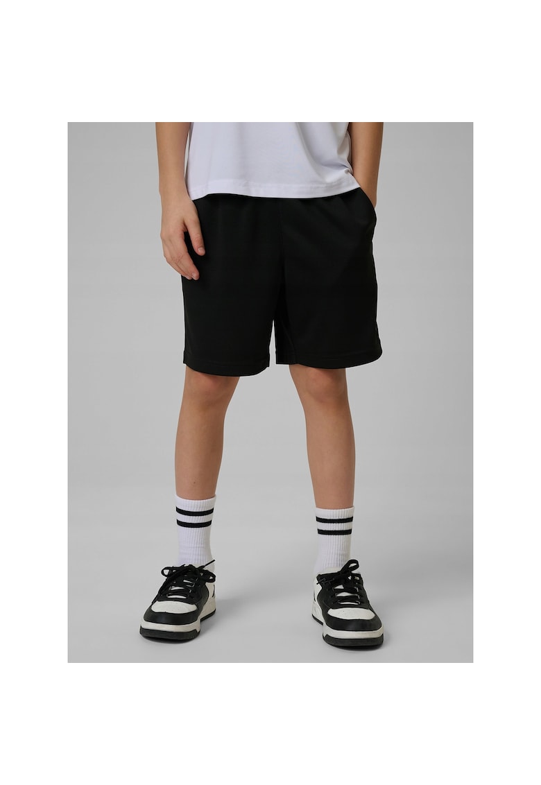 Pantaloni scurti baieti regular - negru - uscare rapida - respirabilitate maxima