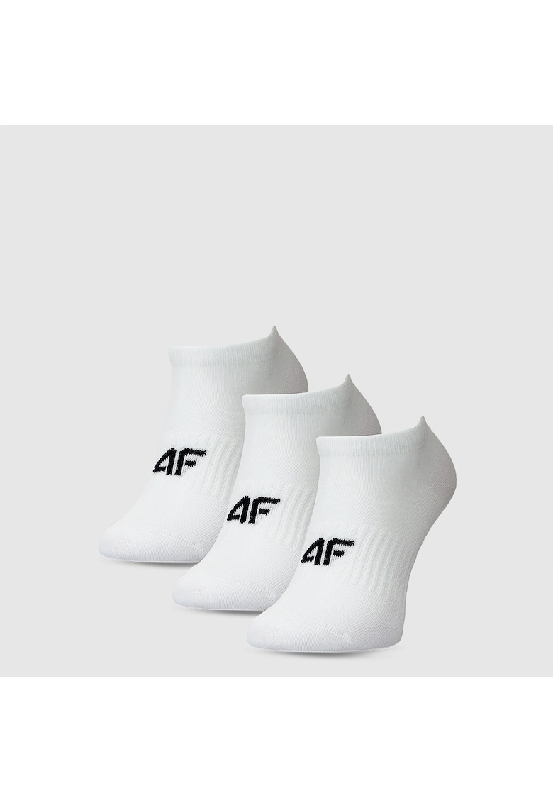 Sosete sport copii set 3 perechi - pentru fete - alb - 38-40