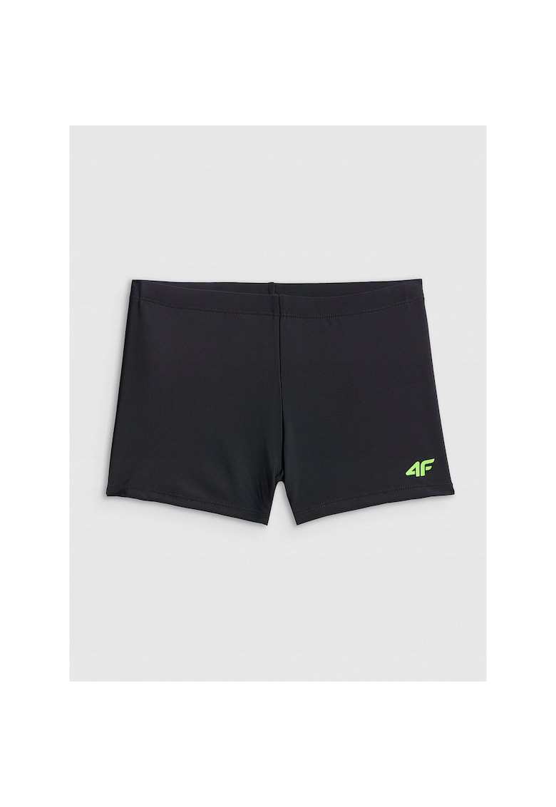 Pantaloni de baie copii - slim fit - material sintetic - pentru baieti - Negru