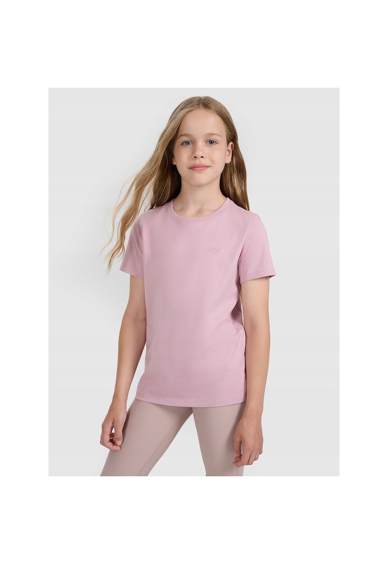 Tricou copii - oversize - bumbac - roz -