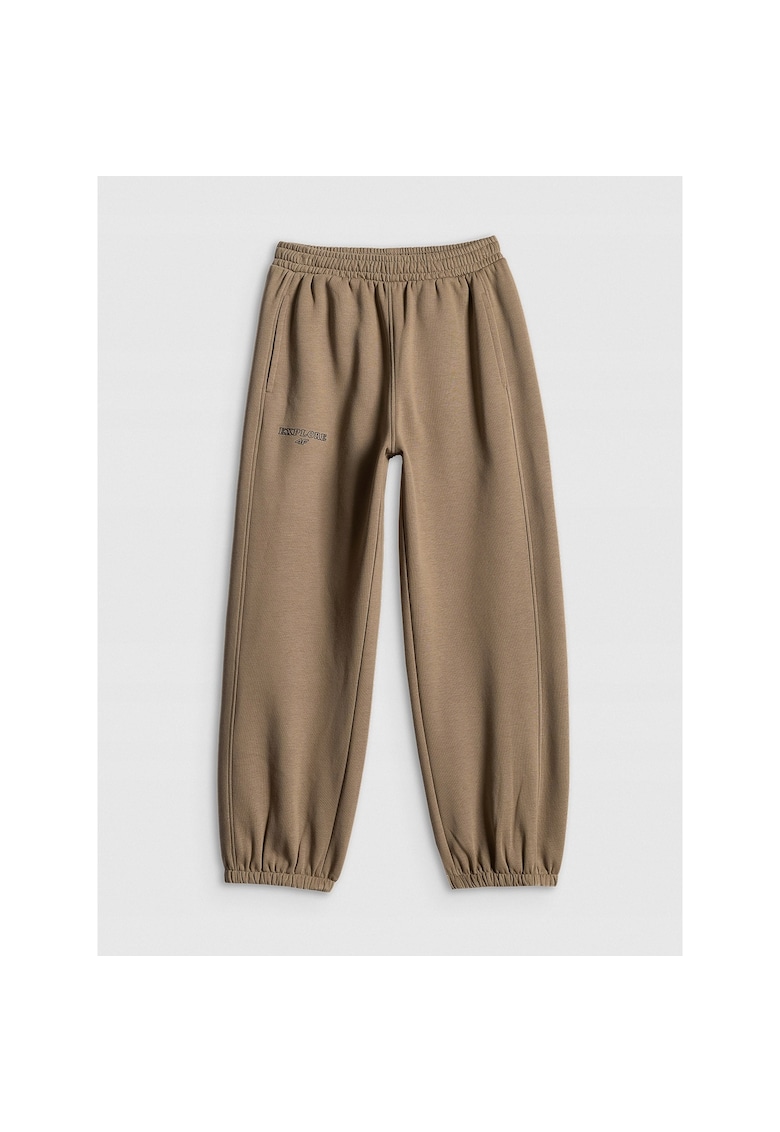 Pantaloni sport copii - maro