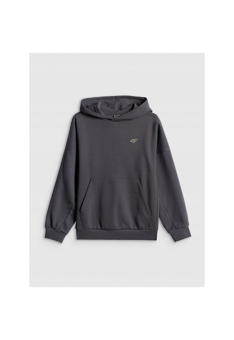 Hanorac sport baieti - tricot - gri