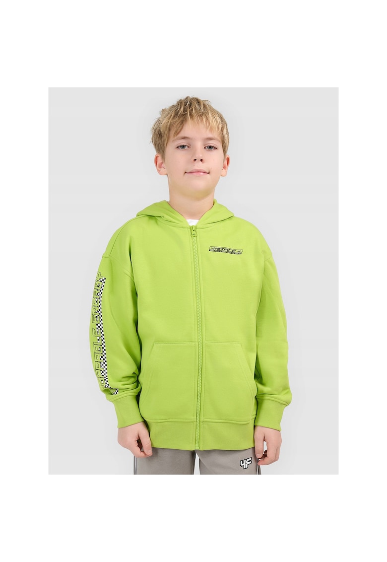 Hanorac sport baieti - verde