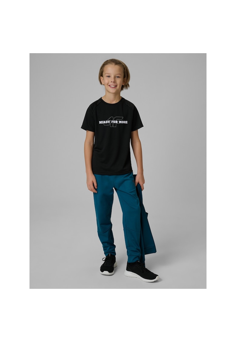 Tricou copii - negru - uscare rapida - confortabil -