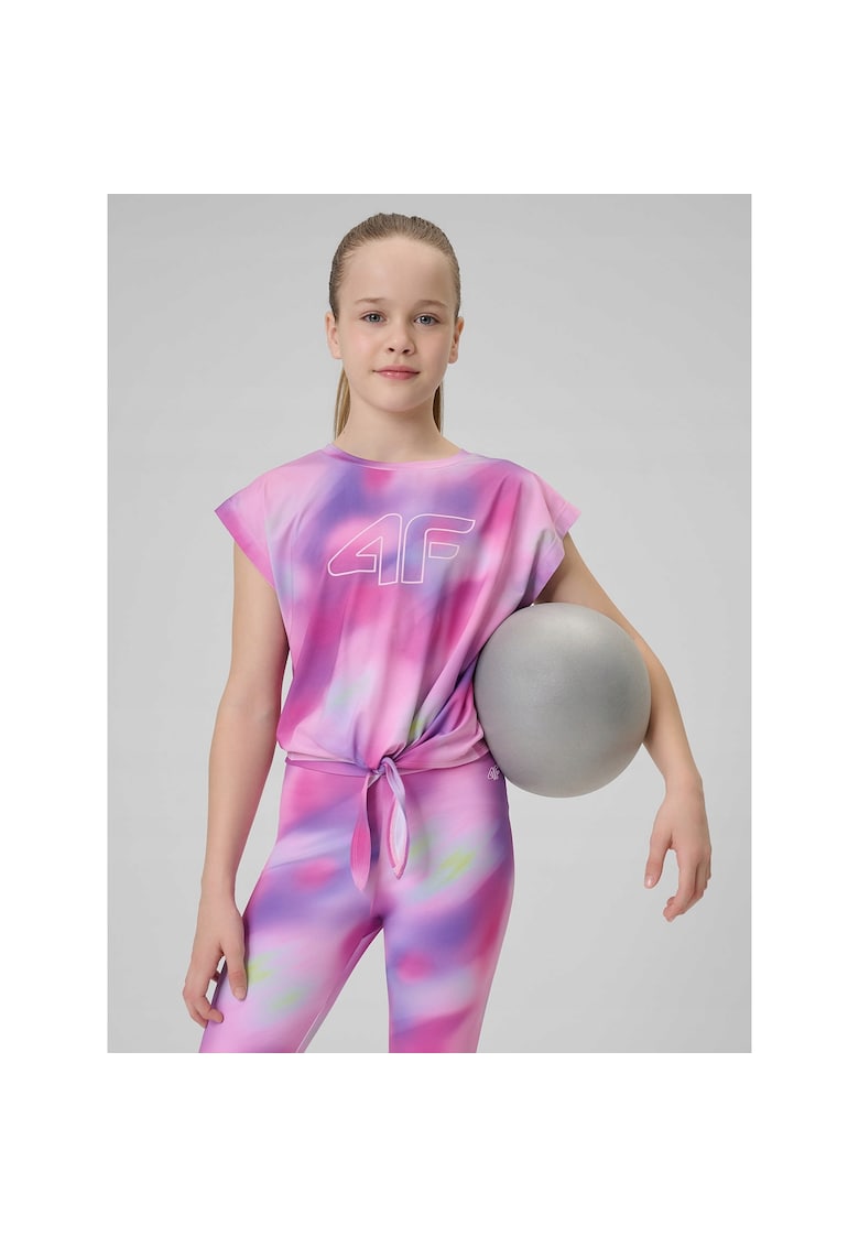 Tricou sport pentru fete - uscare rapidadwqfwq - Multicolor