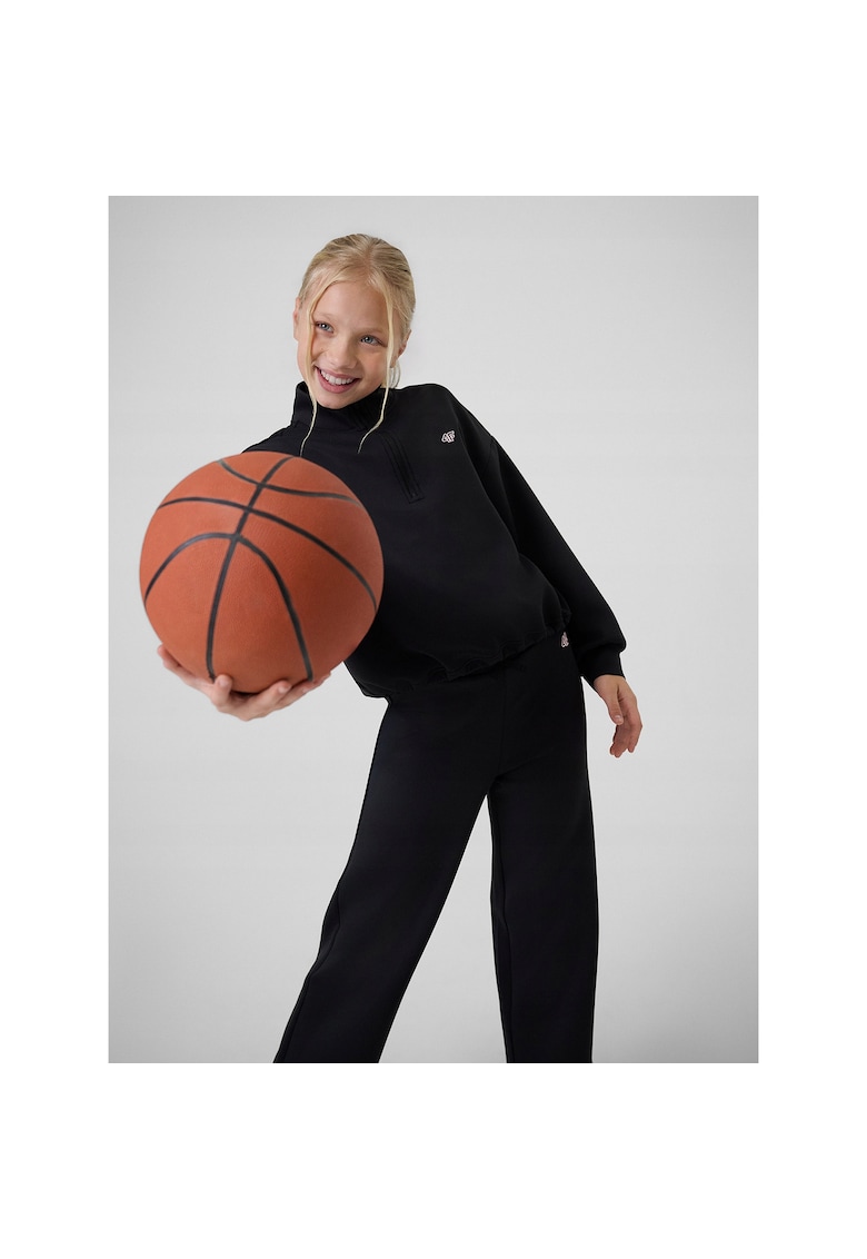 Hanorac sport copii - calduros - negru