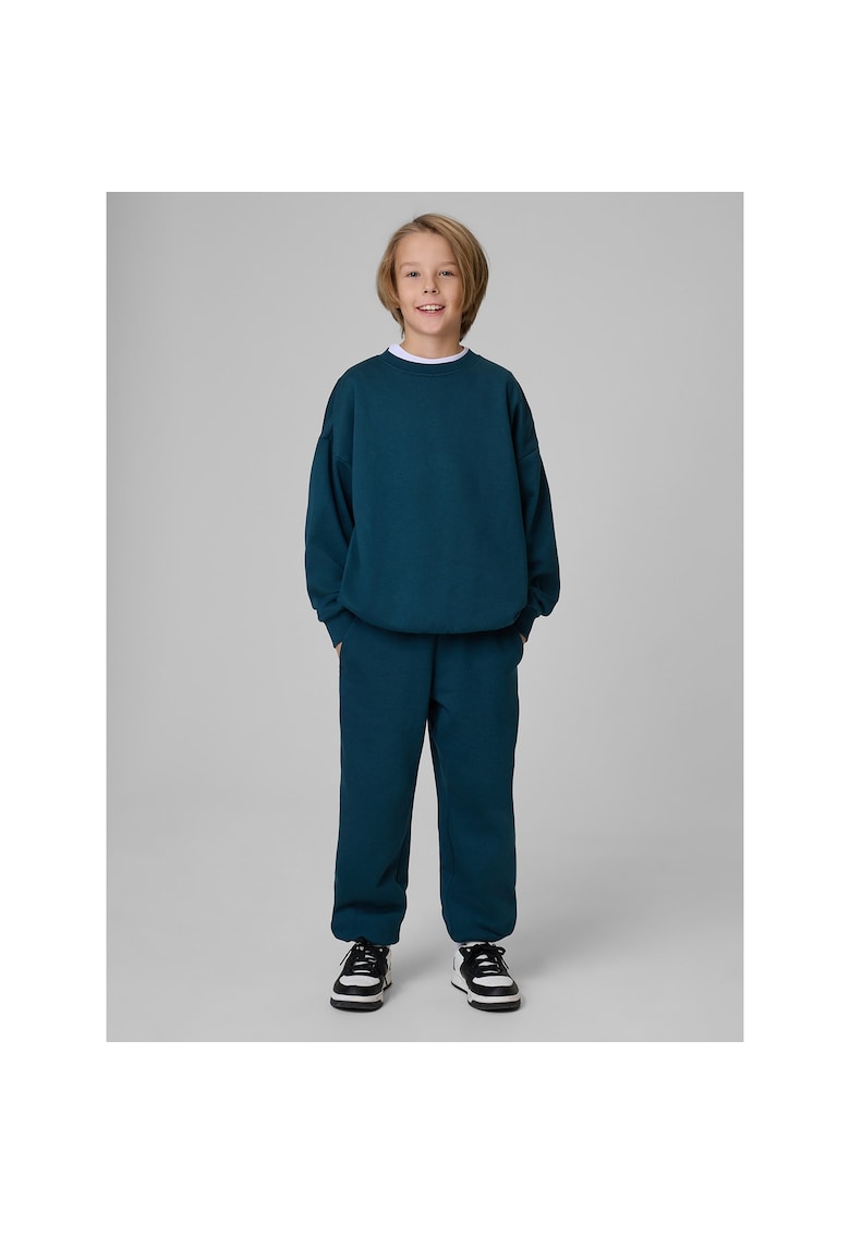 Trening lifestyle baieti tricot - turcoaz