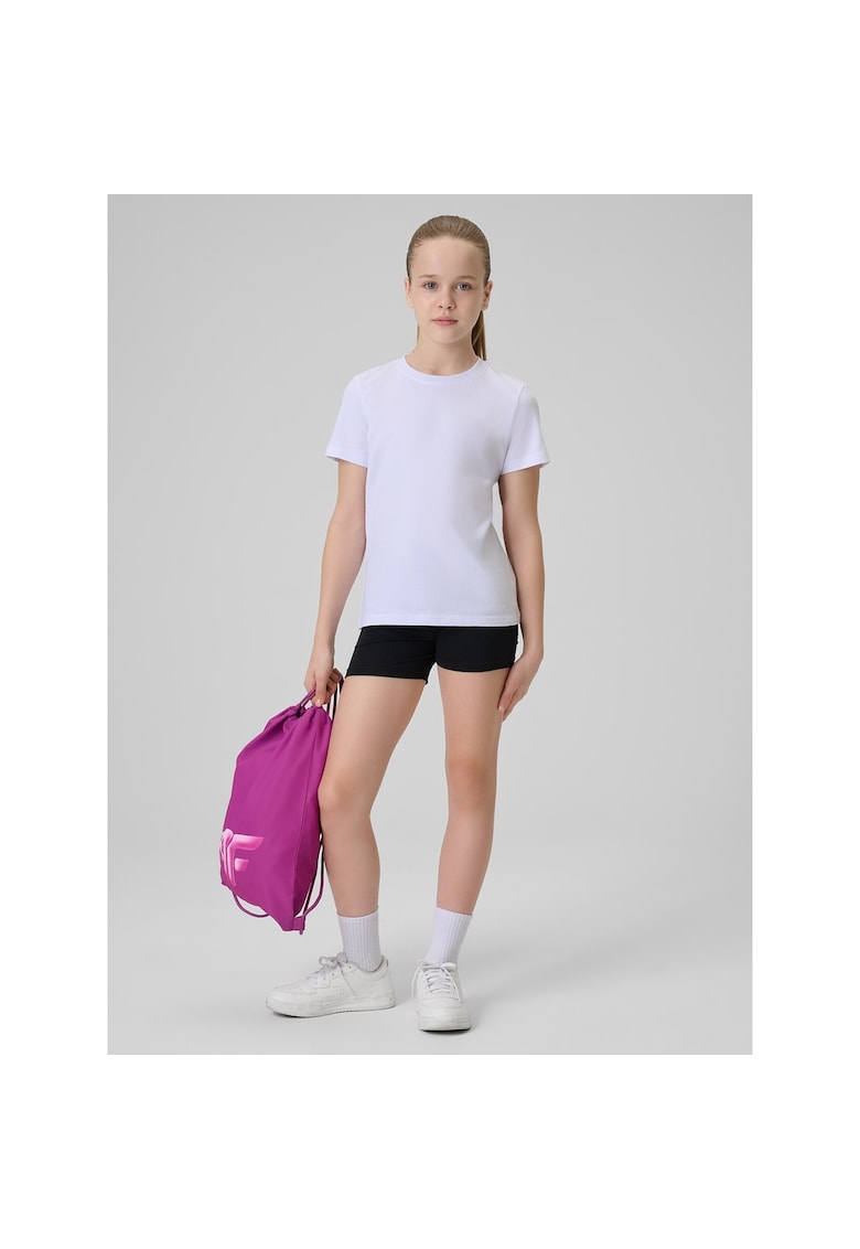 Echipament sportiv fete JRSS26TAPSF191-90S - 4F - Alb/Negru