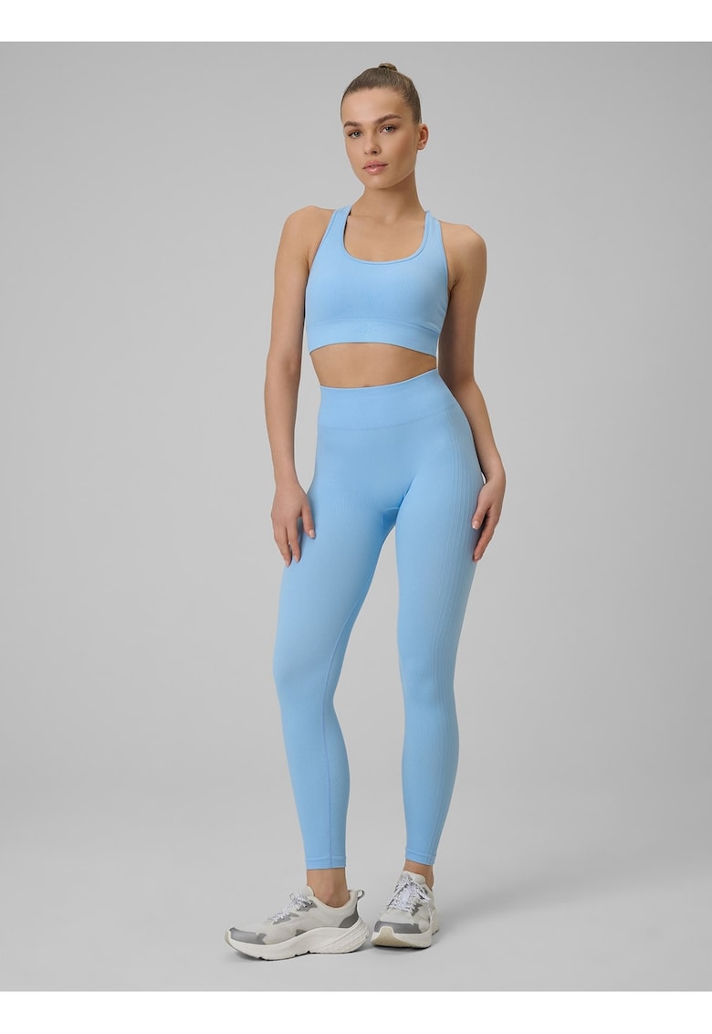 Colanti dama - albastru - fara cusaturi - tehnologie 4F Dry