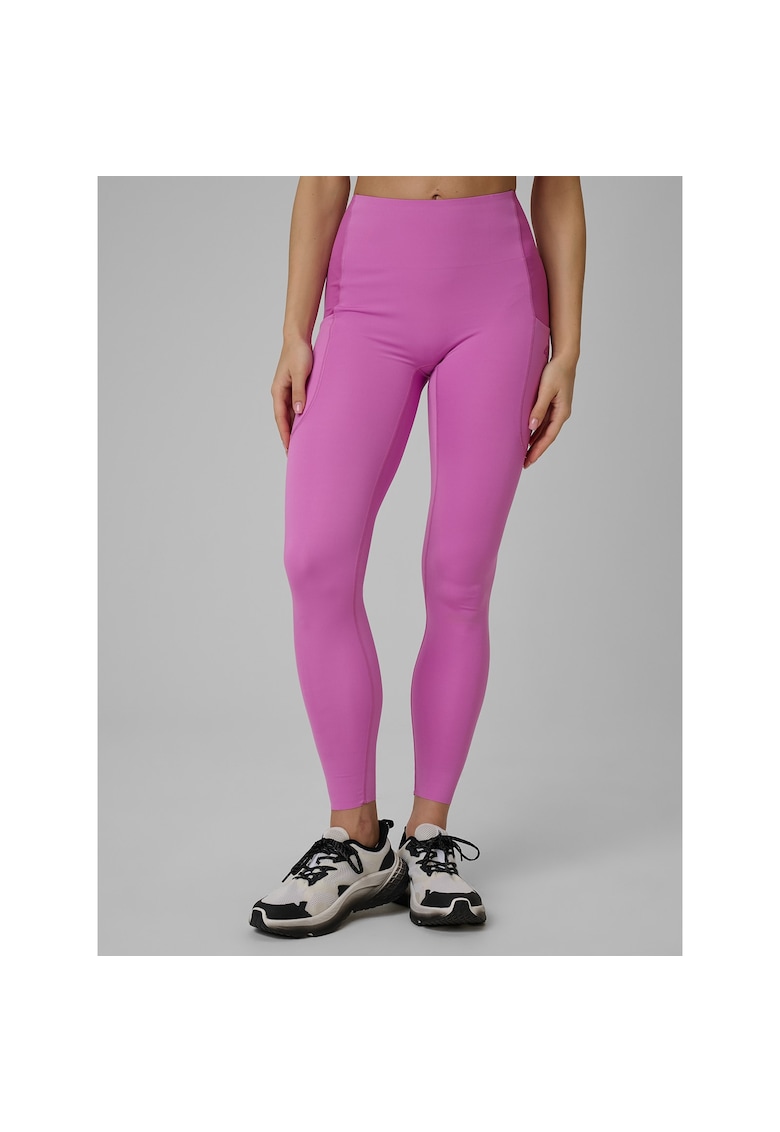 Pantaloni sport dama - slim - uscare rapida - roz - 4F Dry