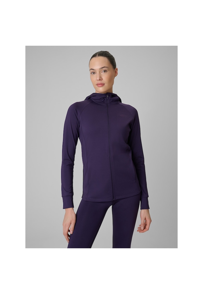 Bluza de antrenament dama violet - uscare rapida