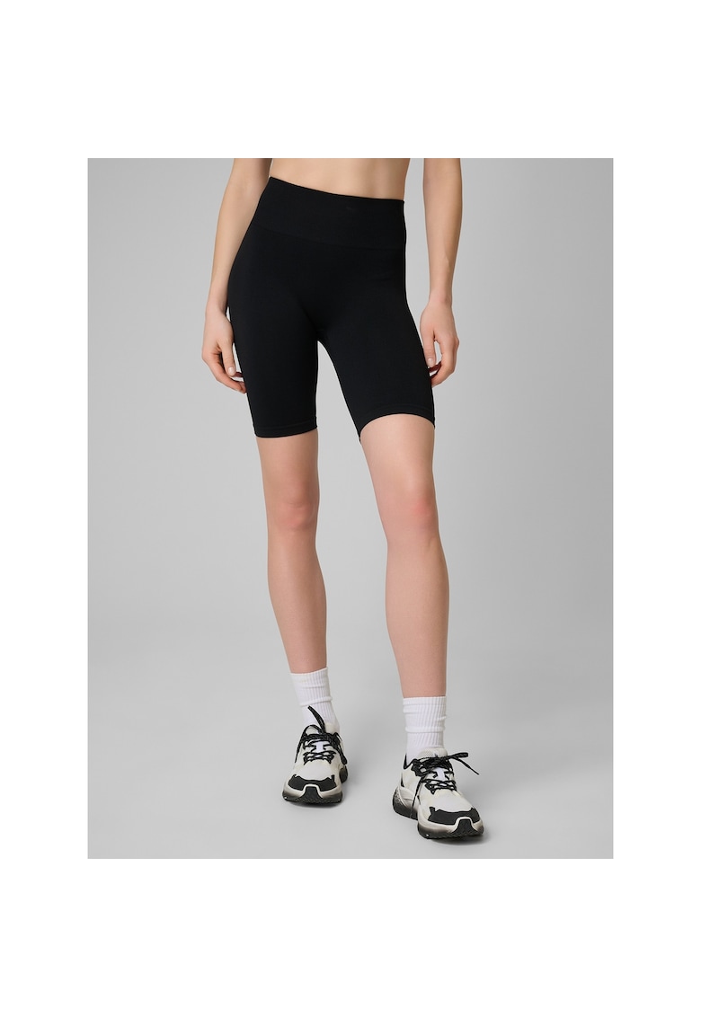 Pantaloni scurti sport dama - fara cusaturi - uscare rapida - negru