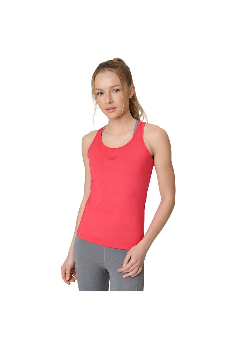 Maiou sport dama uscare rapida - slim - rosu