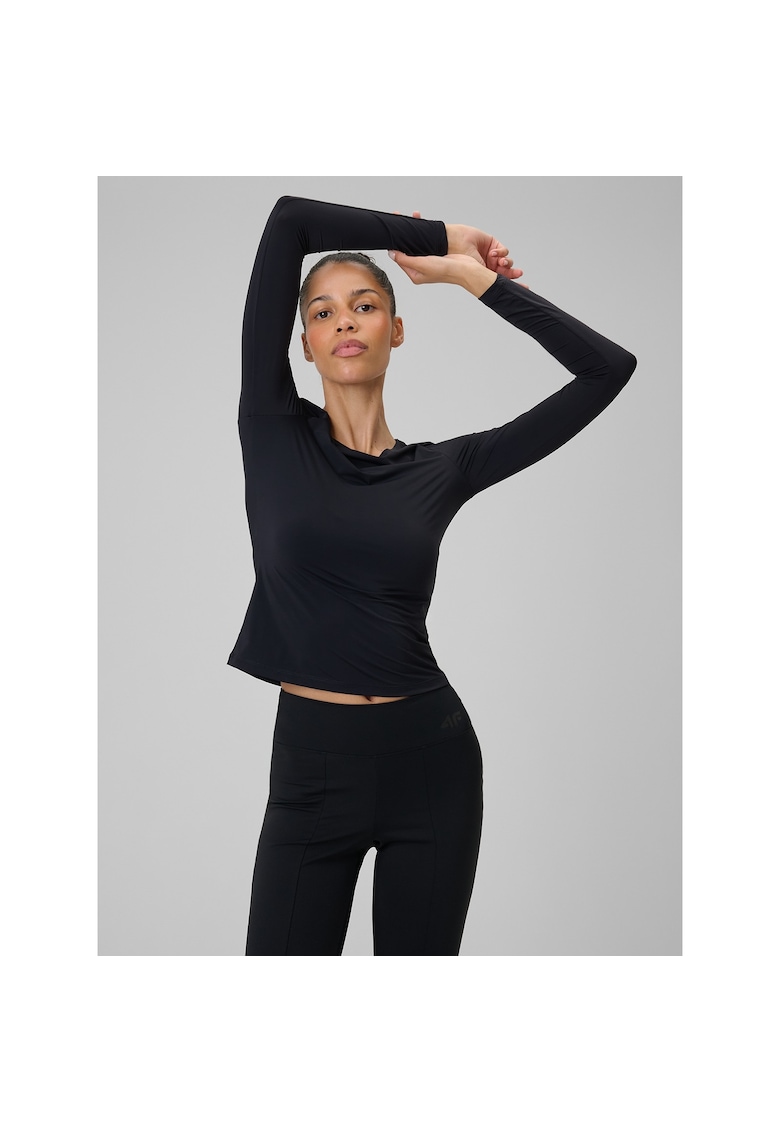Bluza sport dama - uscare rapida - negru