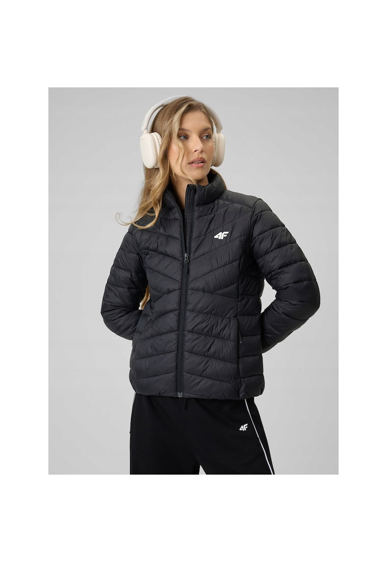 Jacheta sport dama - geaca puf matlasata - hidrofoba - neagra