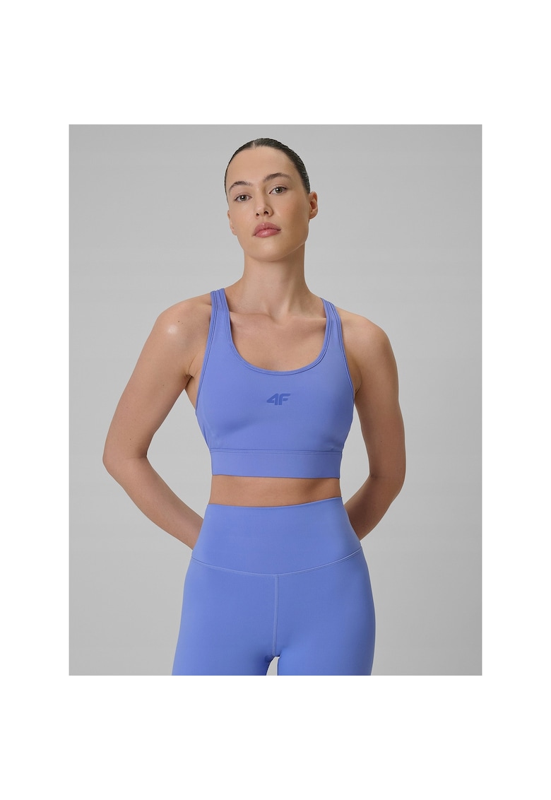 Bustiera sport dama - uscare rapida - albastra