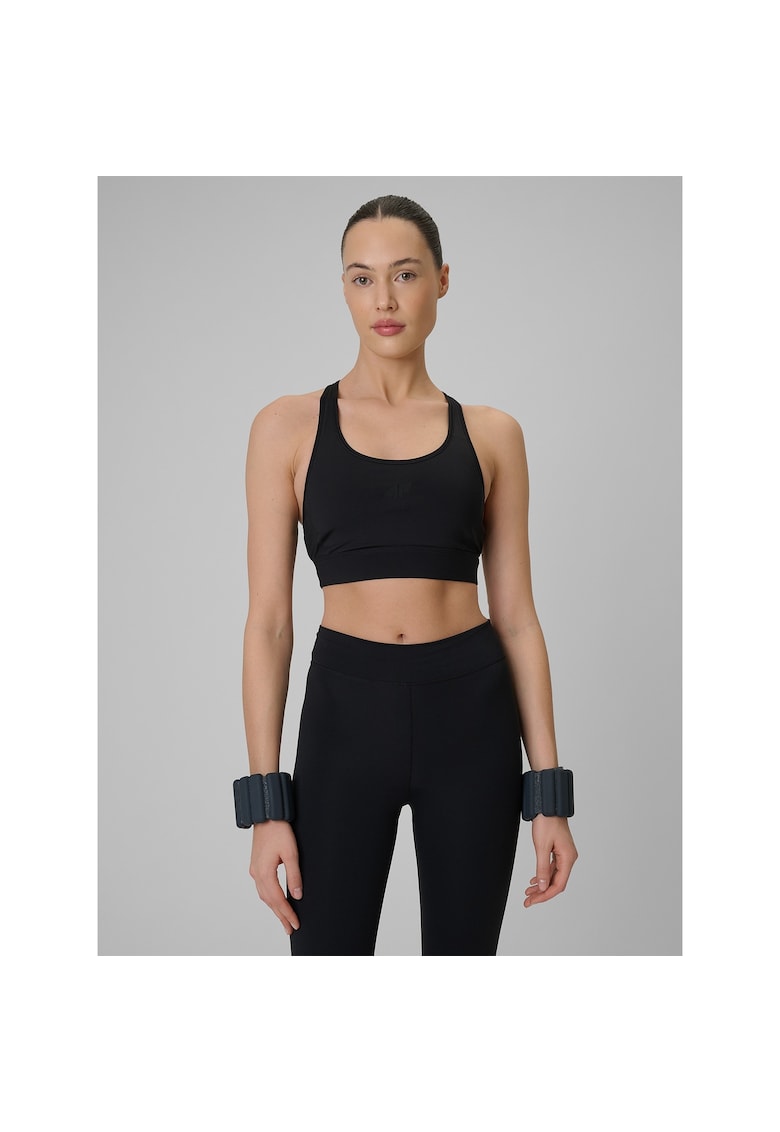 Bustiera sport dama - ventilatie optima - negru