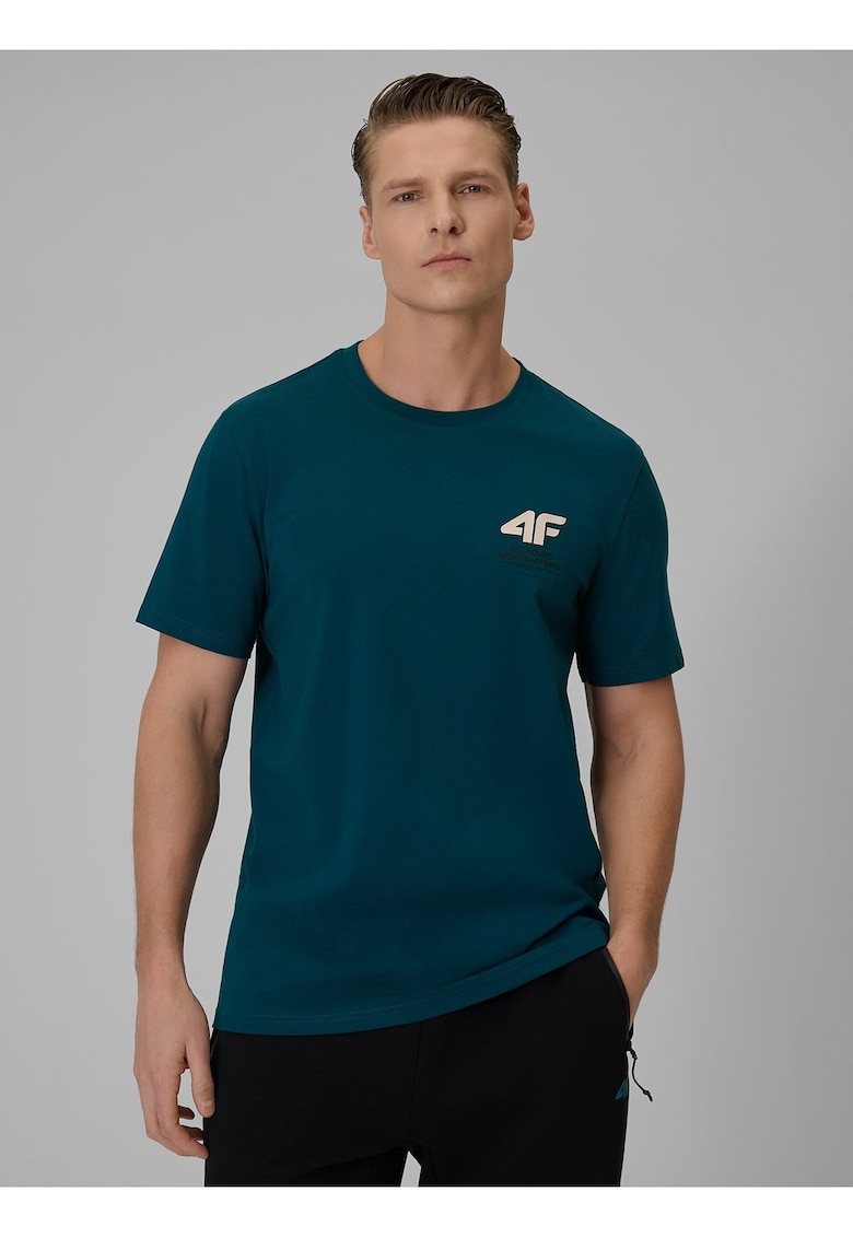 Tricou barbatesc turcoaz - Turcoaz