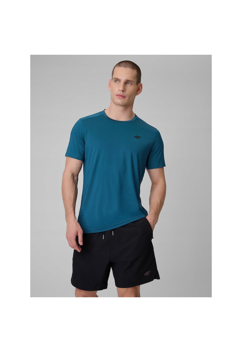 Tricou sport de barbati - uscare rapida - bleumarin