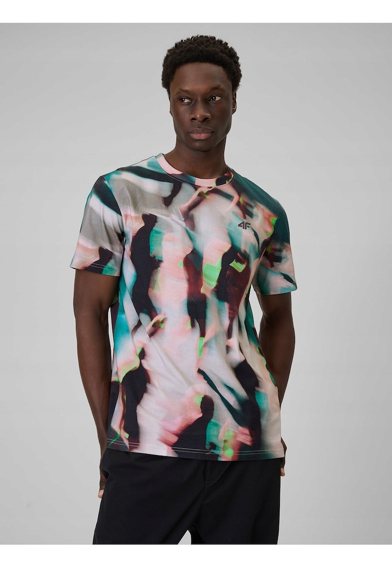 Tricou barbat bumbac - multicolor