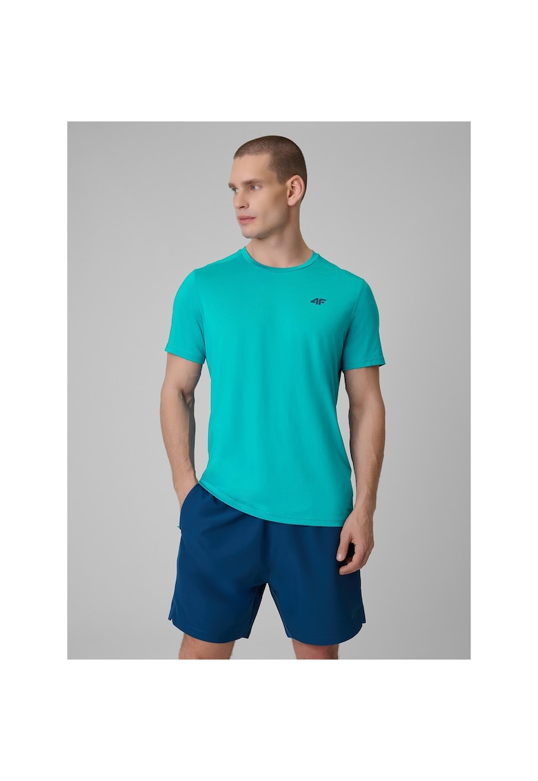 Tricou sport barbati uscare rapida - turcoaz