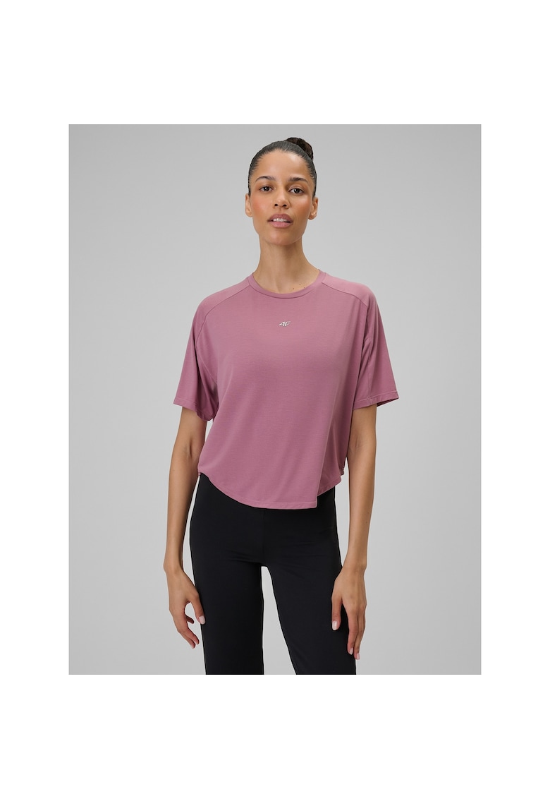 Tricou sport dama - roz - uscare rapida -