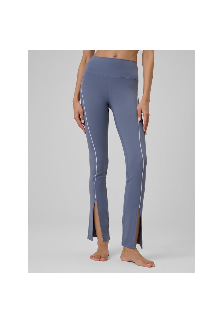 Pantaloni sport dama - colanti tehnici - uscare rapida - albastru