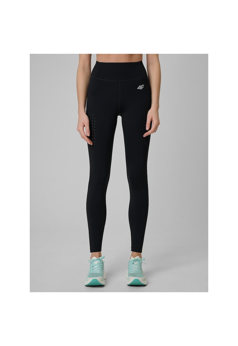 Colanti de antrenament - slim - uscare rapida - negru - pentru femei