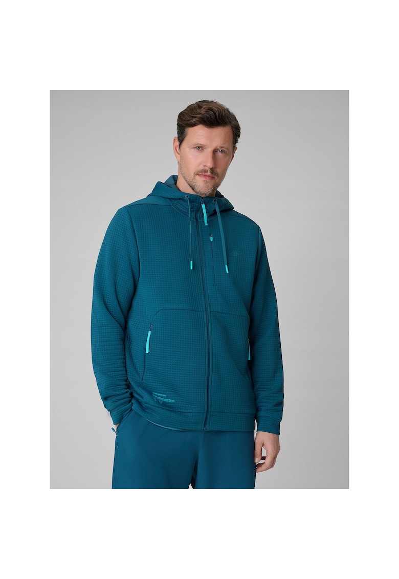 Hanorac sport barbati - bleumarin - cu gluga