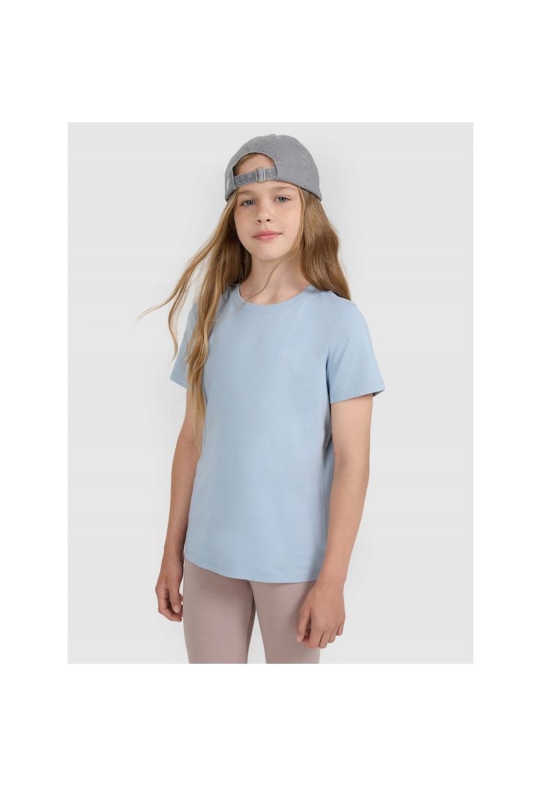 Tricou copii - oversize - bumbac - albastru