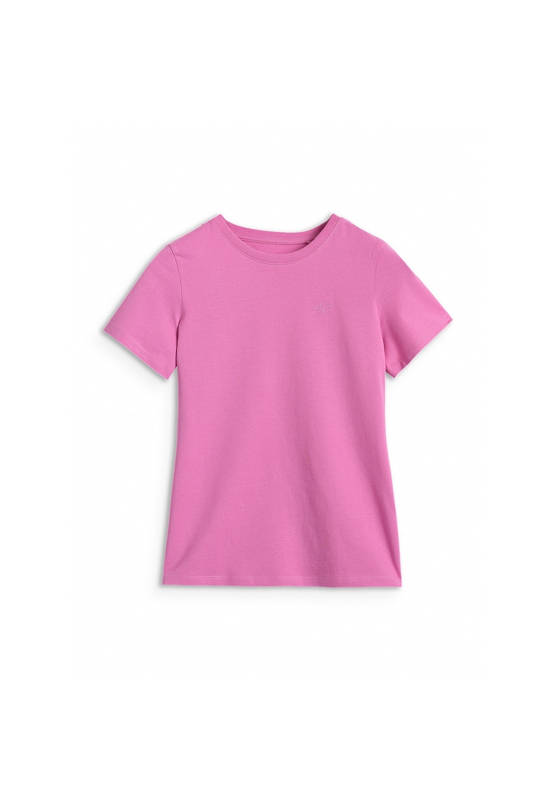 Tricou copii - oversize - bumbac - roz - pentru fete