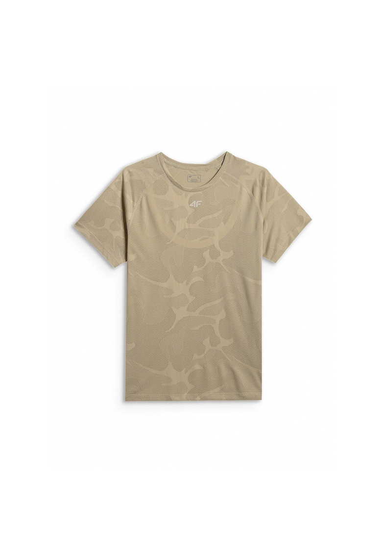 Tricou sport barbati uscare rapida - bej