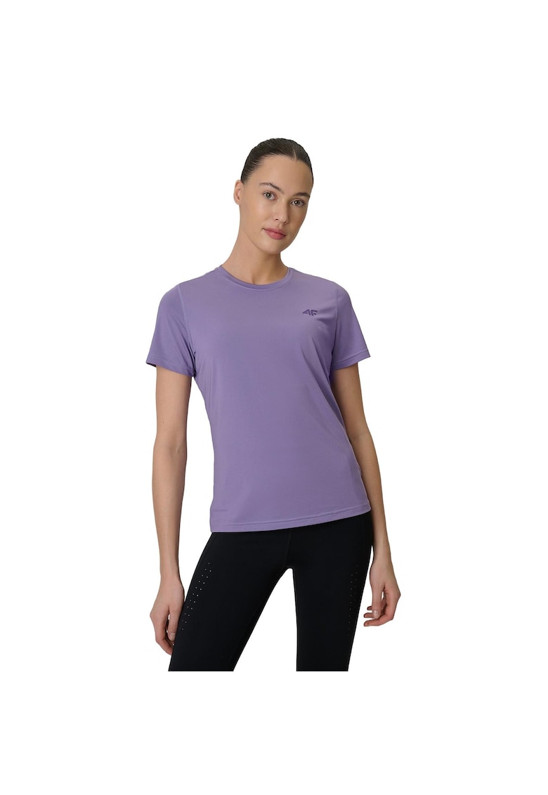 Tricou sport dama violet - uscare rapida