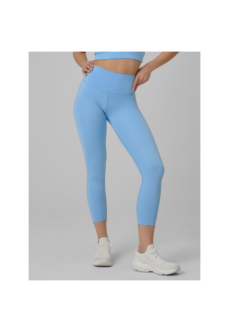 Pantaloni sport dama - colanti 7/8 - uscare rapida - albastru