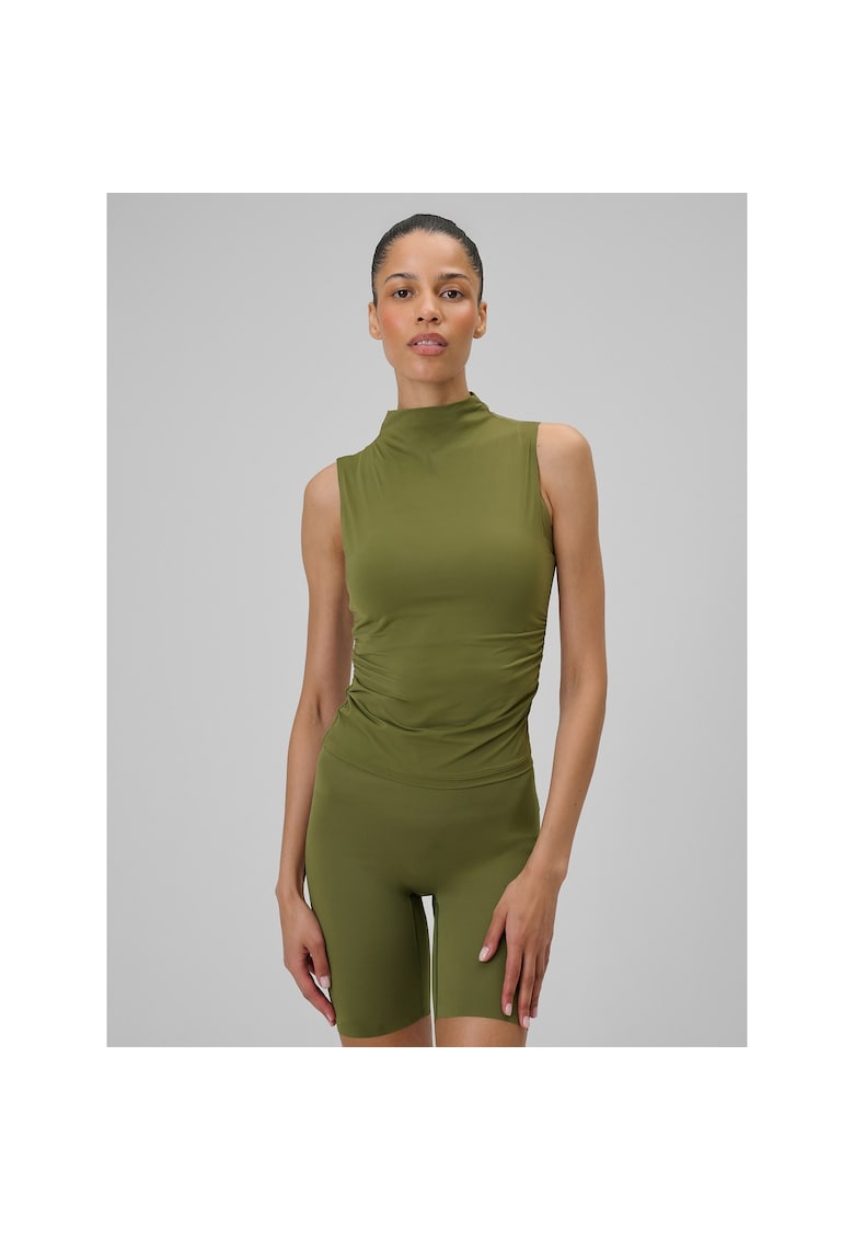 Maiou sport dama - uscare rapida - verde masliniu