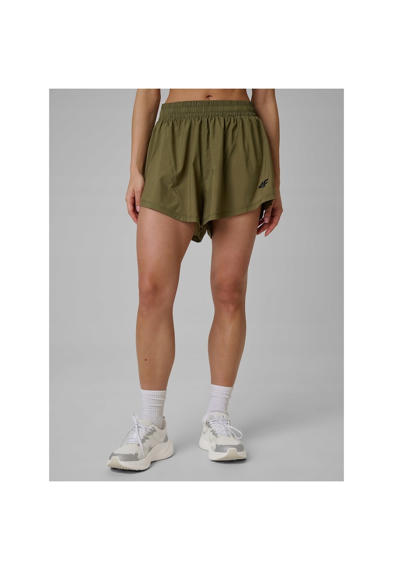 Pantaloni sport dama regular - uscare rapida - masliniu - pentru antrenament