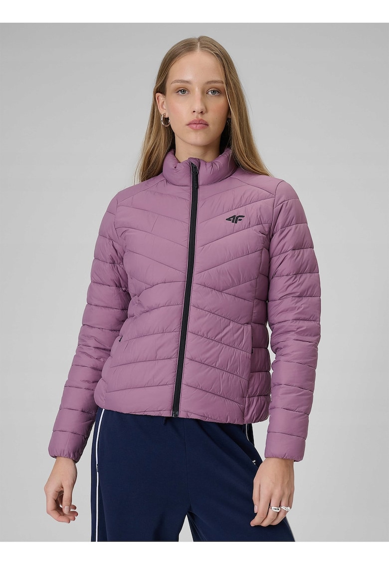 Geaca dama - puf - hidrofoba - violet - matlasata
