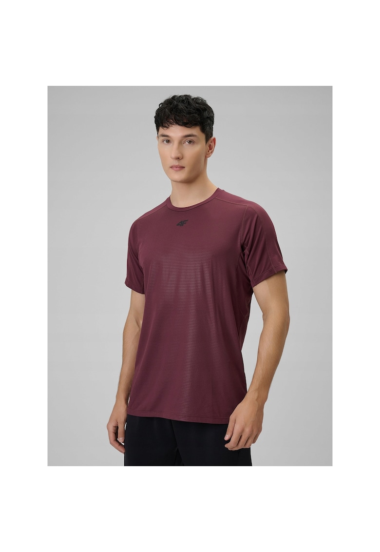 Tricou sport barbati uscare rapida - bordeaux -