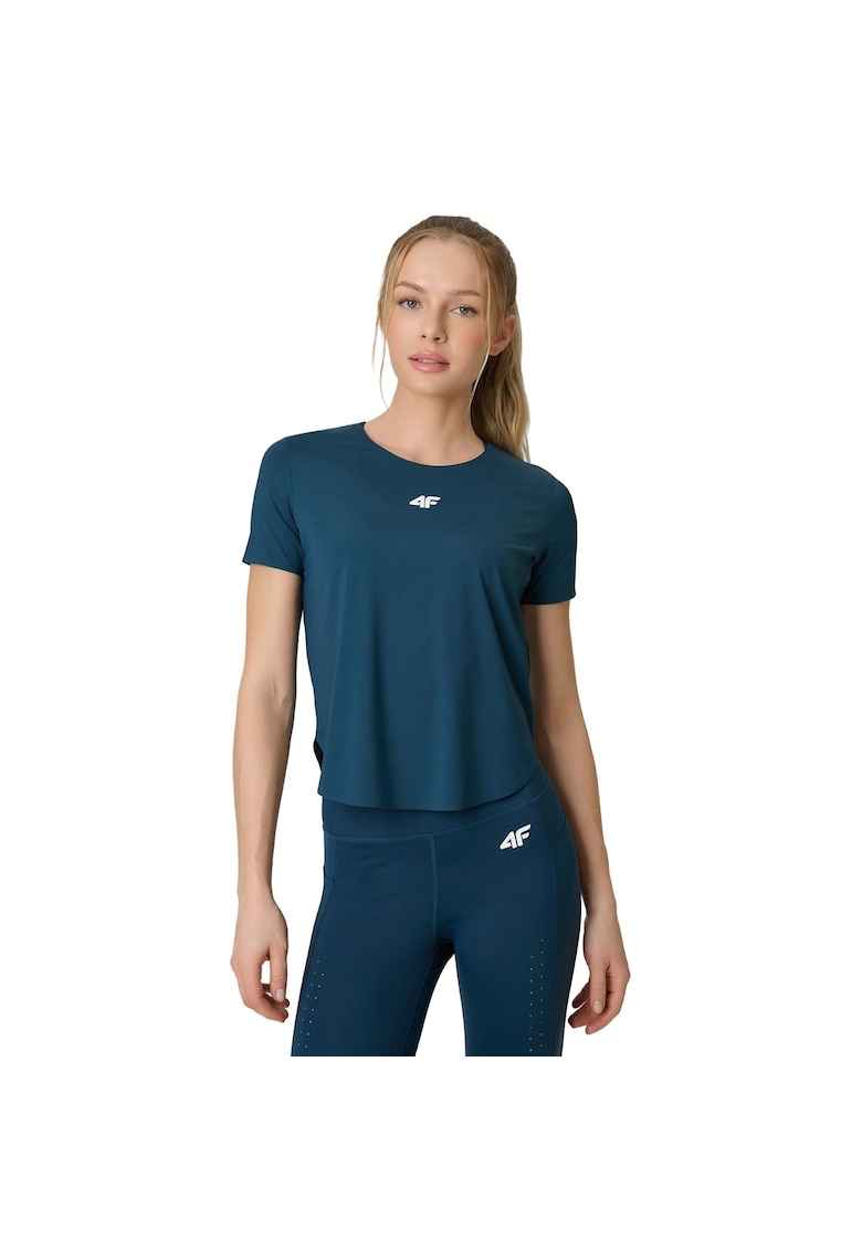 Tricou sport dama turcoaz - uscare rapida - sintetic