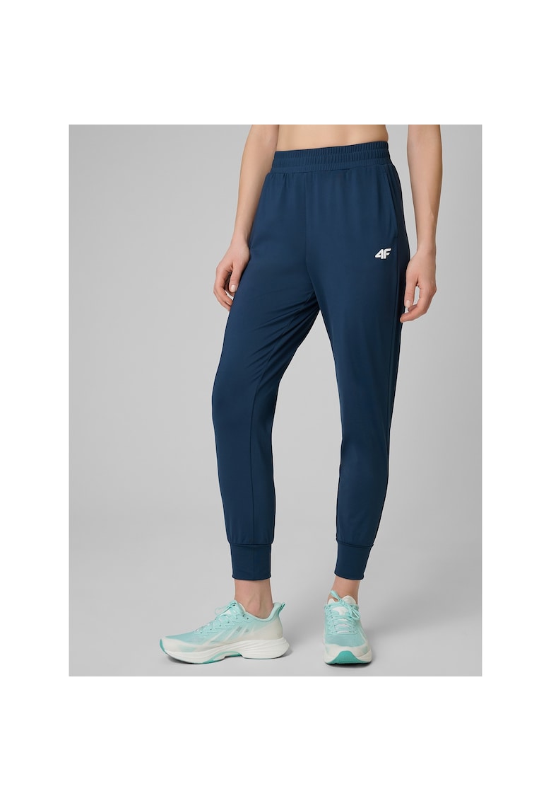 Pantaloni sport dama - turcoaz - uscare rapida