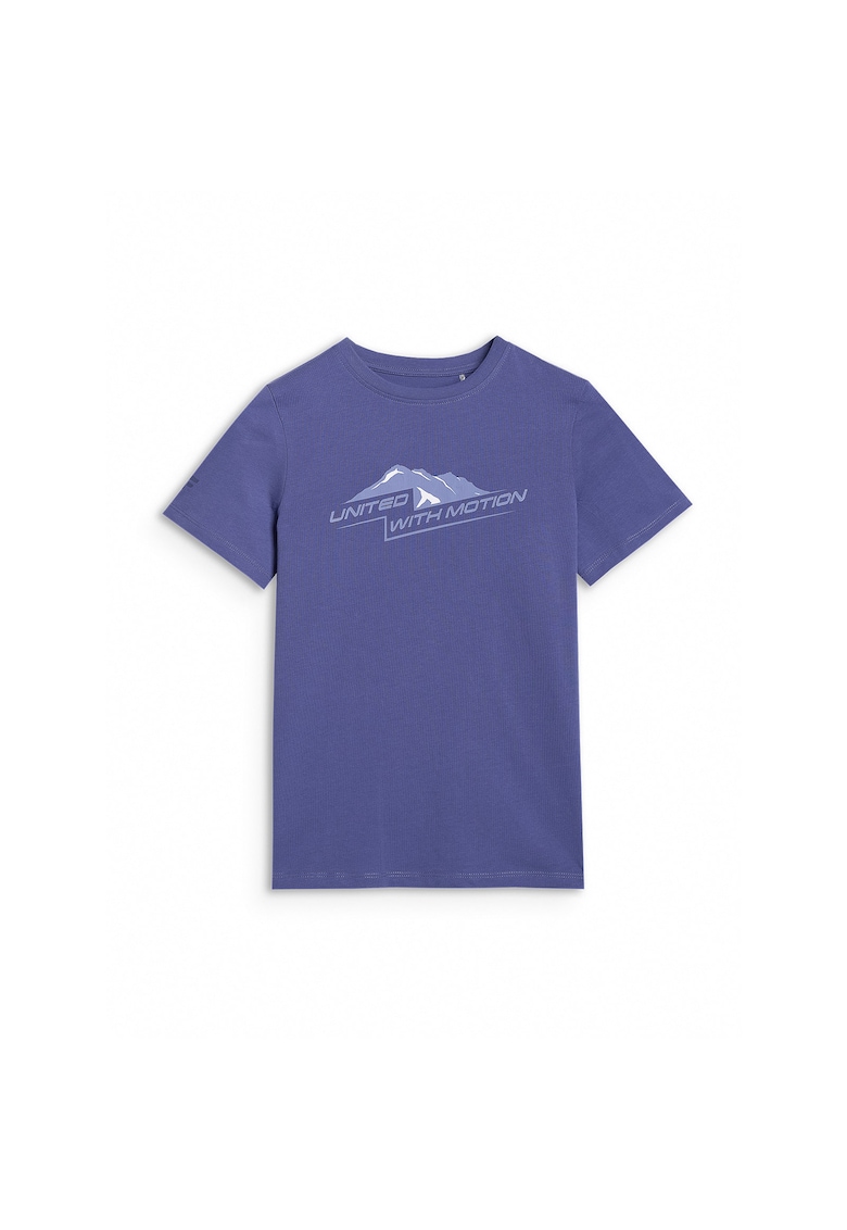 Tricou copii - bleumarin - bumbac - cu imprimeu - pentru baieti