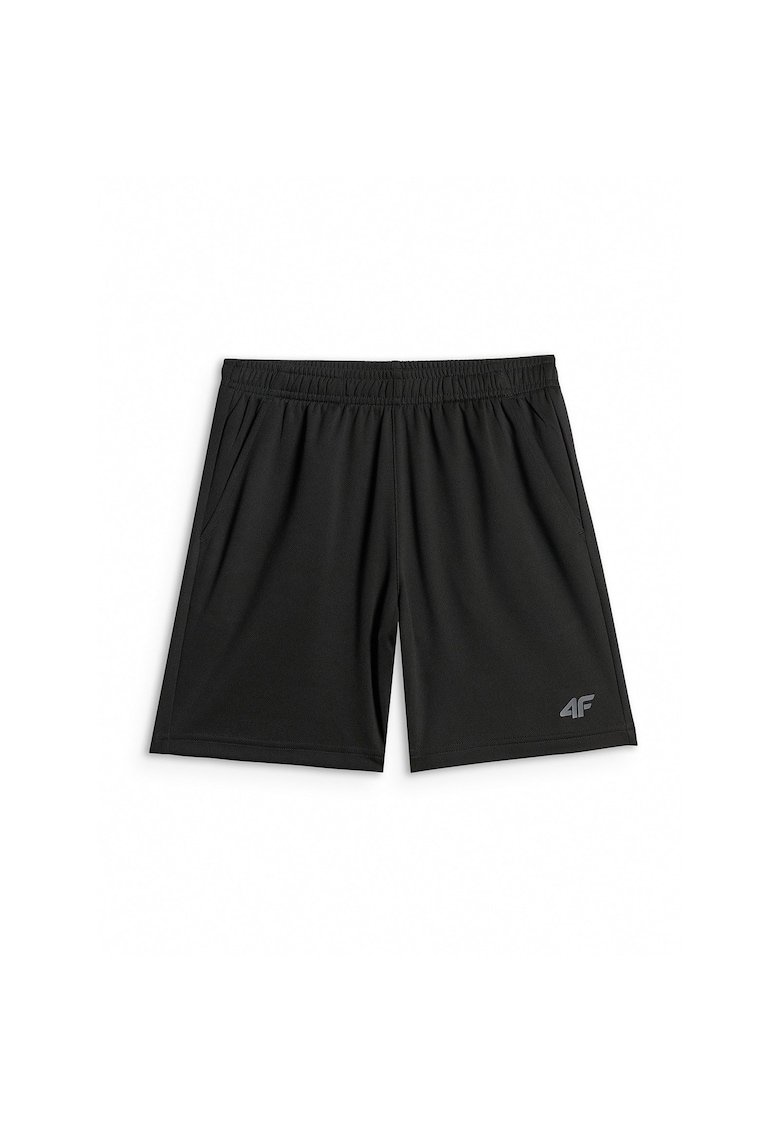 Pantaloni scurti baieti regular - negru - uscare rapida - respirabilitate maxima