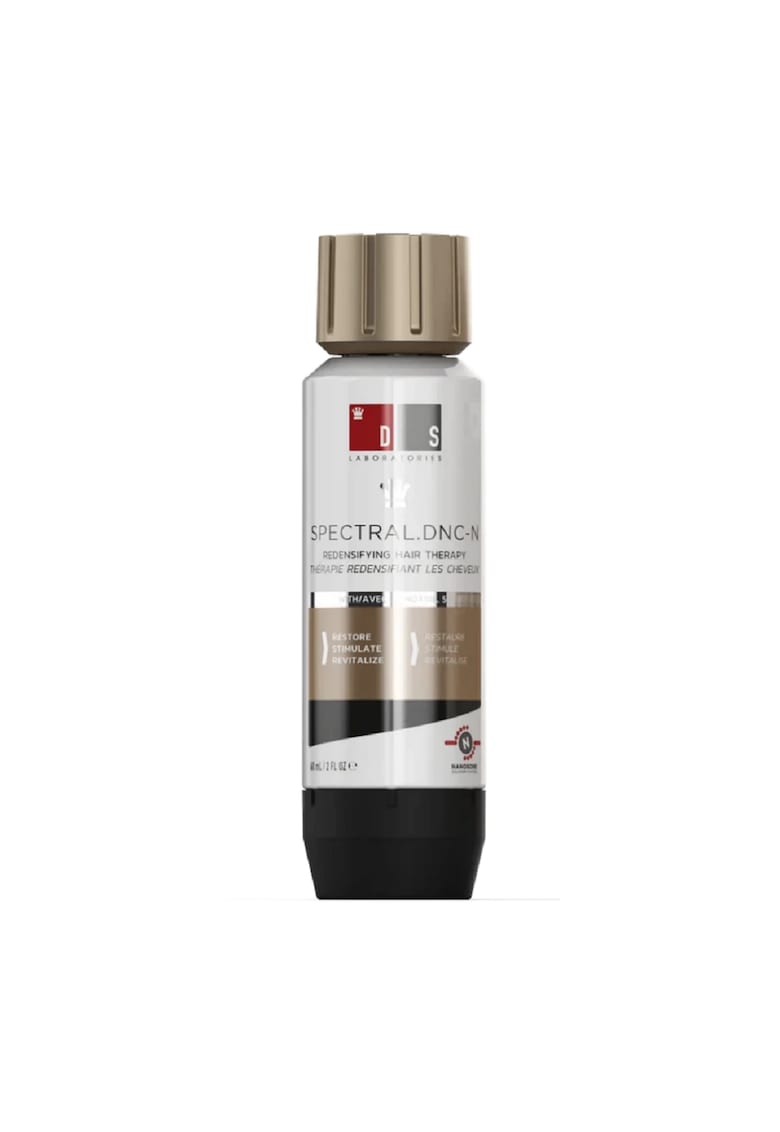 Ser SPECTRAL DNC-N - 5% Nanoxidil concentrat - stimuleaza cresterea parului - blocheaza DHT - 60 ml