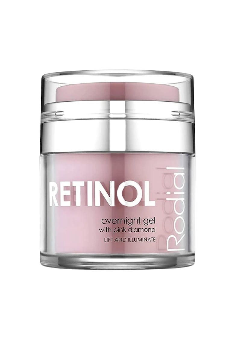 Gel de noapte netezitor Pink Diamond cu Retinol uniformizeaza nuanța pielii si o ilumineaza - reface fermitatea pielii - 50 ml