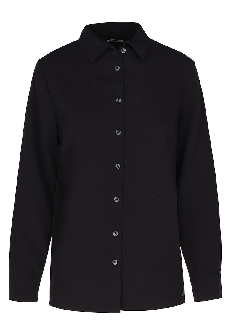 Camasa dama - casual/eleganta - Comfort Fit - K-Akre - negru - Negru
