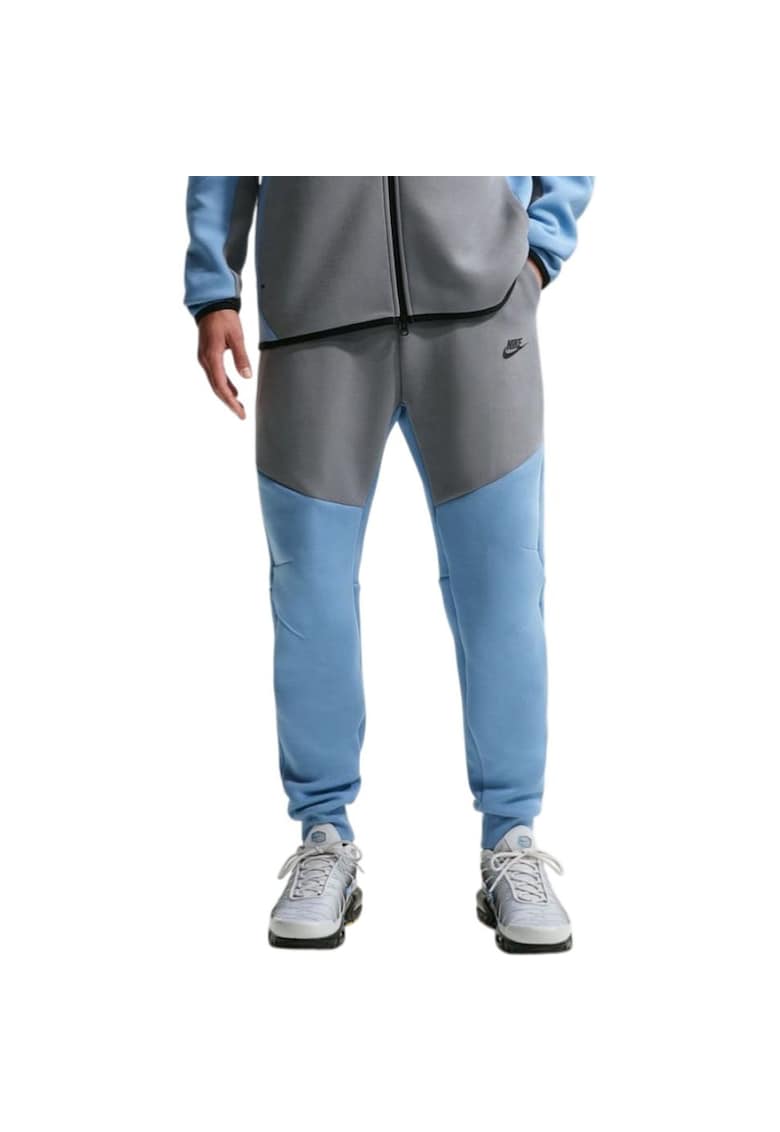 Pantaloni Tech Fleece Jggr 55781 - Gri/Albastru