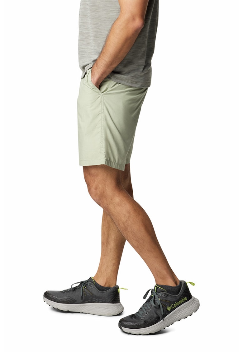Pantaloni scurti din bumbac Washed Out™ - Verde pal