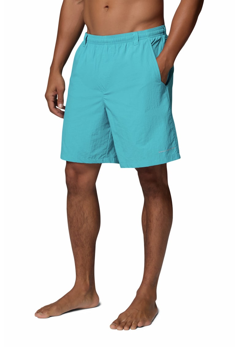 Pantaloni scurti de baie impermeabili cu snur de ajustare in talie Backcast™ - Albastru deschis