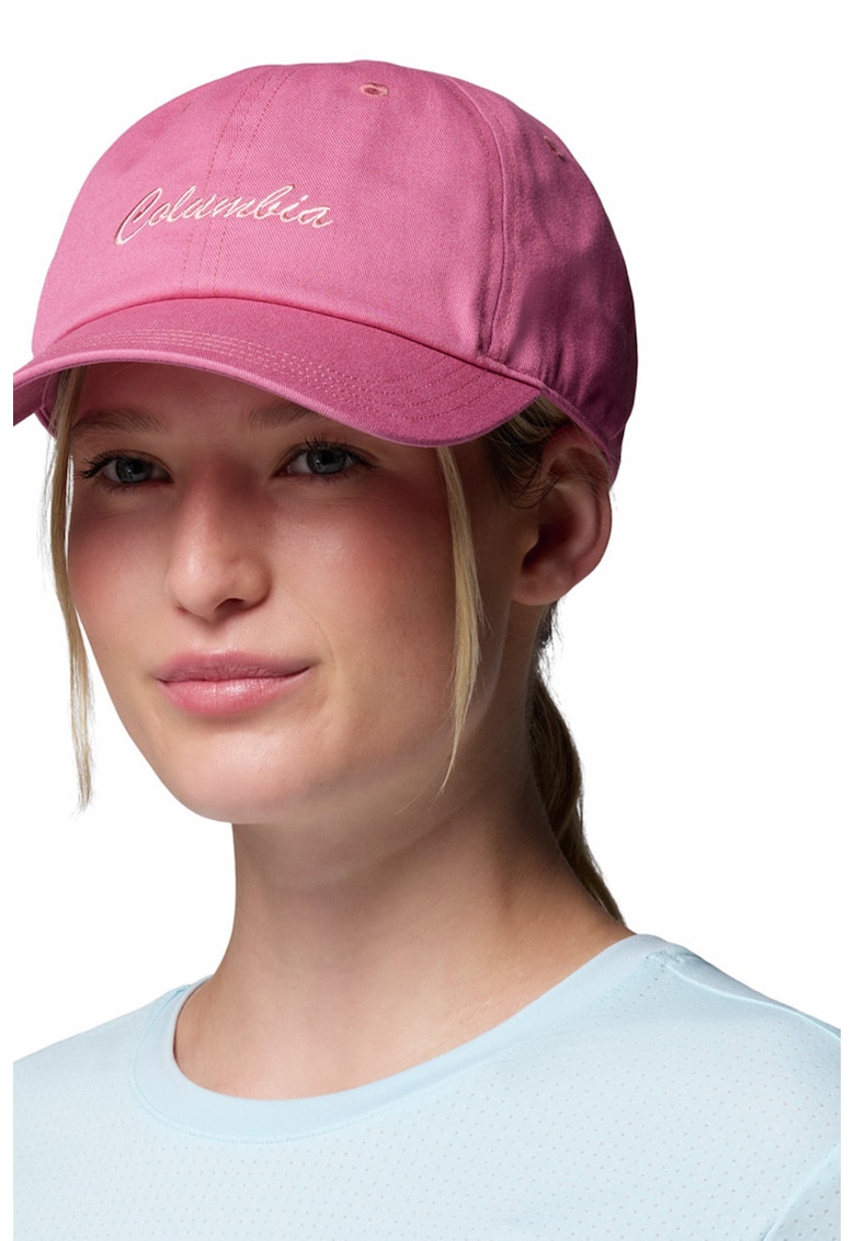 Sapca baseball unisex cu broderie logo pentru drumetii ProVisions - Roz pastel